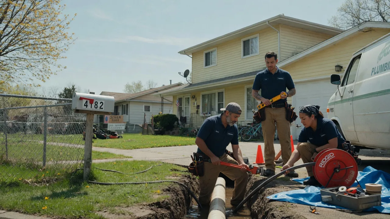 Gas Line Repair in Plymouth, WI near me